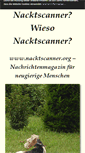 Mobile Screenshot of nacktscanner.org